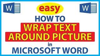 How To Wrap Text Around A Picture In Microsoft Word | 365 | *2024