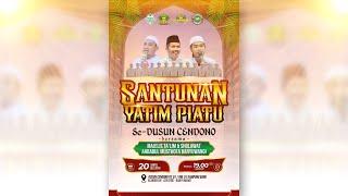 SANTUNAN YATIM PIATU DUSUN CENDONO BERSAMA MAJELIS TA'LIM DAN SHOLAWAT AHBABUL MUSTHOFA BANYUWANGI