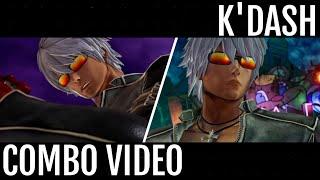 Kof XV || K'Dash || (Basic) Combo Video