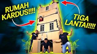 GILAAA!! BIKIN RUMAH KARDUS 3 LANTAI!!