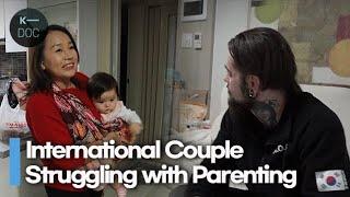 French+Korean married couple struggling with parenting | couple vlog