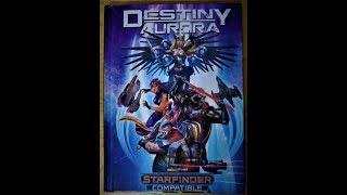 Destiny Aurora Showcase - Miniatures and Source Book Flipthrough