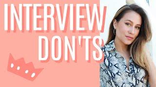 (PAGEANT TIPS) What NOT to do in an interview