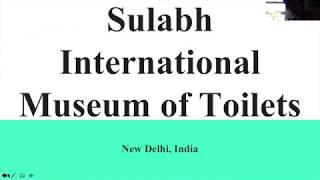 Sulabh International Muesum of Toilets—Gaby George