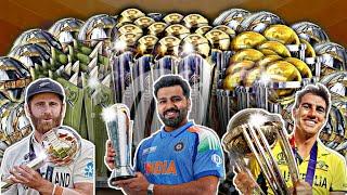 Most ICC Trophys won by Team | Man's ICC Trophies Winners List| Teams with most icc trophys