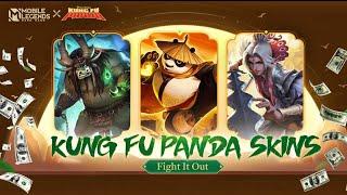 HOW MUCH DIAMONDS DOES KUNG FU PANDA SKINS COSTS ?! - Mobile Legends