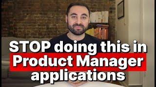 3 mistakes to avoid when applying to product manager jobs