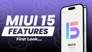 First Look of MIUI 15 Features on Xiaomi Phones! 