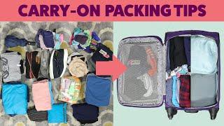 How To Pack A Carry-On Suitcase For A Two-Week Trip