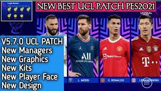 How To Download New Best Uefa Champions League Patch v5.7.0 Pes2021 Mobile