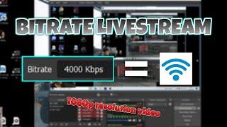 BITRATE OBS YANG PAS UNTUK KALIAN STREAMING!! dan pengaturan resolution 1080p