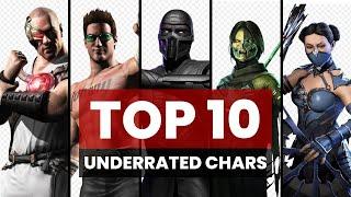 Top 10 UNDERRATED characters in MK Mobile