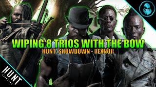 Destroying Trios With The Bow! SOLO Gameplay! (Hunt: Showdown)