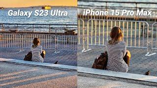 iPhone 15 Pro Max vs Galaxy S23 Ultra Camera: Zoom Photos and Video!