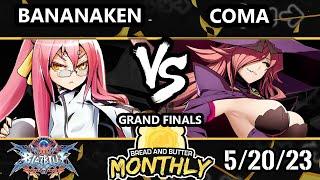 BnB 38 GRAND FINALS - BananaKen (Kokonoe) Vs. Coma [L] (Nine) Blazblue: Central Fiction