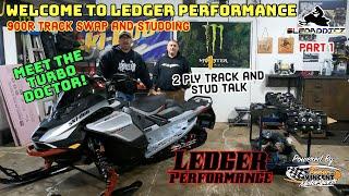 2024 Ski-Doo Renegade X-RS 900R Turbo Track Swap & First Rip! | Meet Chris from Ledger Performance