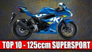 TOP 10 125CCM SUPERSPORT MOTORRÄDER 2023