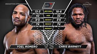 Epic Clash: Yoel Romero vs Chris Barnett - Full Fight Highlights | Islandfights.com