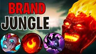 Feel The Burn ! Brand Jungle Commentary & Gameplay Guide - Season 14 | League of Legends