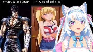 YOUR VOICE CHANGES? | Milky Mew reacts to Anime Memes