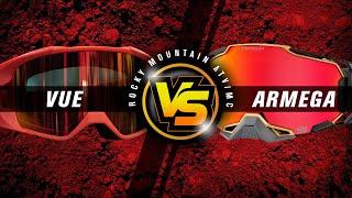 Fox Racing VUE vs 100% Armega | Which Motocross Goggle is Best For You?