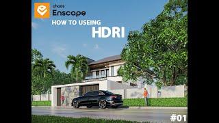 How to use hdri sky  Enscape 3.5.5 #01