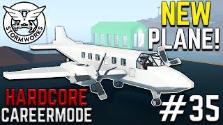 Lets Build A NEW Career Plane! - DLC Hardcore Career Mode - #35 - Stormworks Build and Rescue