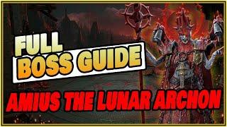 FULL BOSS GUIDE AMIUS THE LUNAR ARCHON! RAID SHADOW LEGENDS