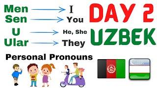 Learn Uzbek Daily - Day 2 - The People (Part 2)