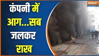 Noida Fire News : नोएडा की एक इलेक्ट्रॉनिक कंपनी में लगी आग, मची अफरा तफरी