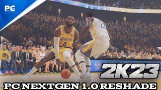 NBA 2K23 PC NEXTGEN 1.0 RESHADE DOWNLOAD LINK | Lakers vs Warriors Uncut Gameplay | 1080p