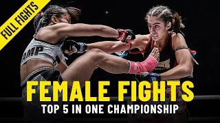 Top 5 Explosive Female Fights In ONE Championship