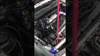 Hyundai beta turbo Haltech installation by Joel engine & turbo sistem by black