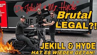 Jekill & Hyde hat es wieder getan!! Brutaler Auspuff für die Harley Roadster. Harley exhaust Sound!