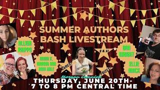 Summer Authors Bash Livestream