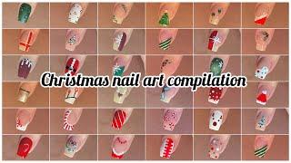 35+ Easy Christmas nail art designs compilation || New nail designs 2024