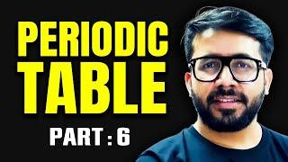 PERIODIC TABLE CHAPTER 6 | ATOMIC RADIUS, TYPES OF ATOMIC RADIUS, VANDERWALL RADIUS, IONIC RADIUS