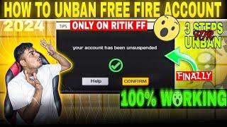 how to recover free fire suspended account today  free fire suspended id ko unban kaise kare | |