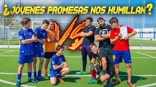 ¡¿NIÑOS de 10 AÑOS NOS HUMILLAN?! RETO FÚTBOL ÉPICO