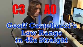 Geoff Castellucci’s Low Range in 48s Straight [C3-A0]