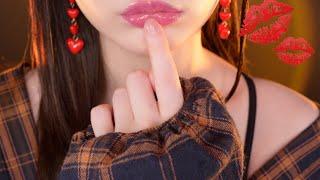 ASMR 解読できない囁き & キスが溢れる