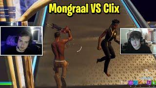 Mongraal VS Clix 1v1 Buildfights!