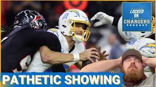 Chargers SQUAD: Los Angeles Chargers Justin Herbert Melts Down Vs. Houston Texans In Wildcard Round