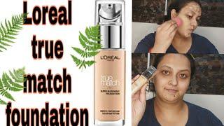 Loreal True Match foundation/Review/wear test/long stay/Yuvika Grover