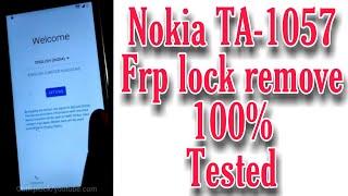 Nokia TA 1057 frp /Nokia TA 1057 frp bypass/Nokia TA 1057 7.0 frp unlock trick without pc