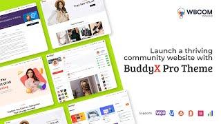 BuddyX Pro - Register Option in Split View - WordPress Social Network Theme