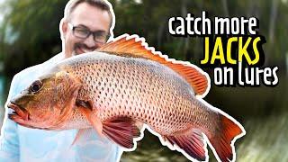 The Biggest Mangrove Jack I've Ever Caught || Cool Surface Bite on the Tweed River