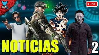 NOTICIAS GAMERS: Nuevas consolas, Series Netflix, DB Sparkin zero, Skin Rubius y más | Geek´s Tv