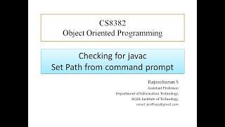 CS8392-U1-Set Path for Java in Tamil