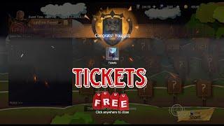 Free Tickets ️ || New Update Ticket Spin || Every Spin Profit || New update Last Island of Survival